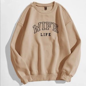Graphic Thermal Lined Sweatshirt